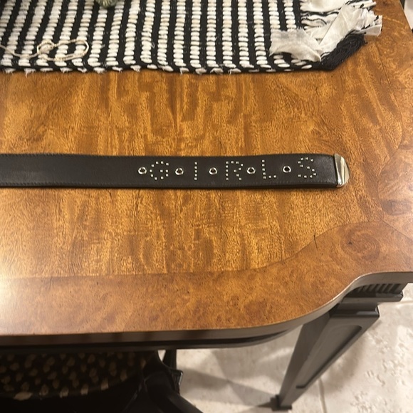 GRLFRND women’s Leather Belt in Black main image 8
